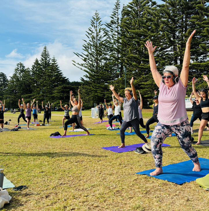 Summer Beach Yoga