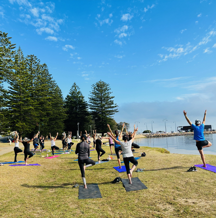 Summer Beach Yoga